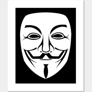 Anonymous Mask Posters and Art